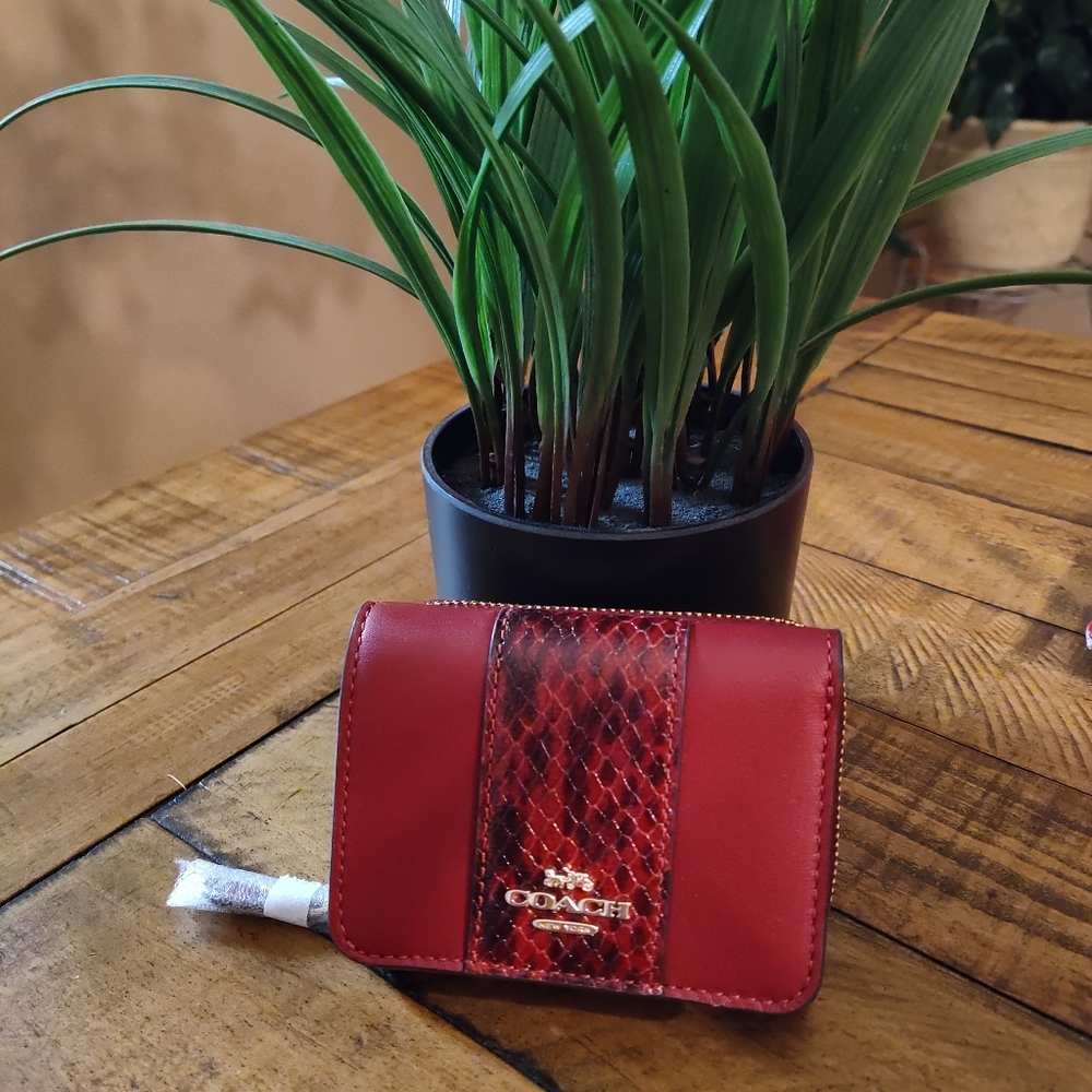 Authentic Coach Trifold Wallet